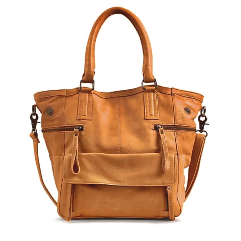 NWT* DAY & MOOD Hannah Small‎ Satchel in Tan - Picture 4 of 13